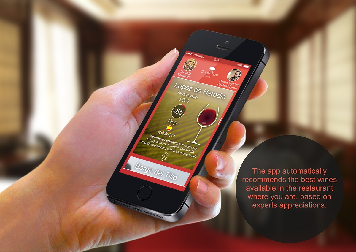 wine wineselection app Appdesign top iphone appstore BestWine