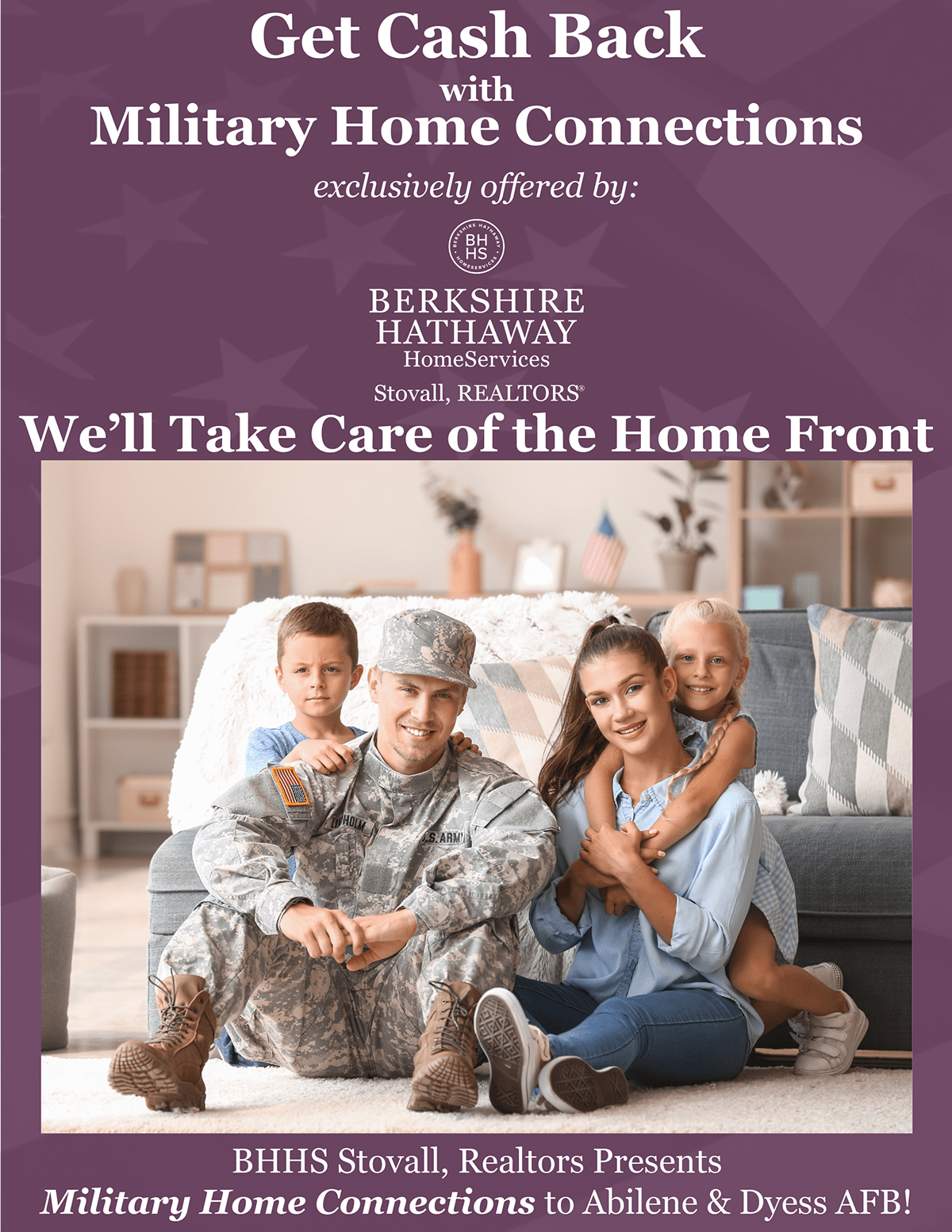 military-home-connections-flyer-on-behance
