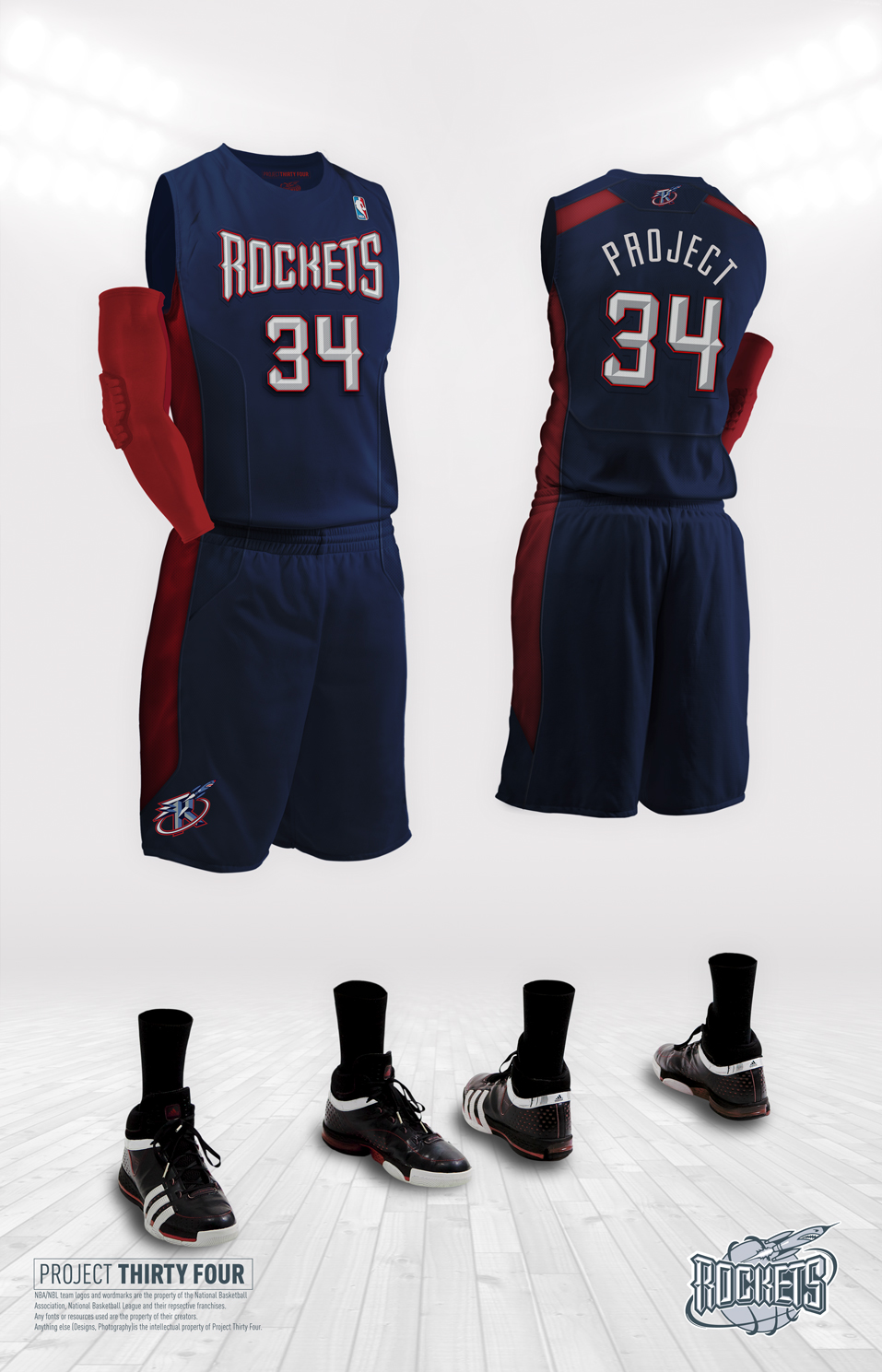 Sports apparel Houston Rockets basketball Sports Branding