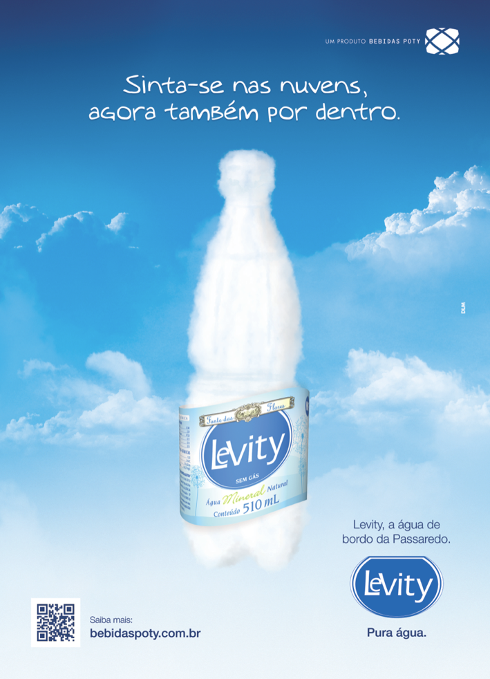 Propaganda publicidade ad Advertising  branding  print Film   revista Avião levity