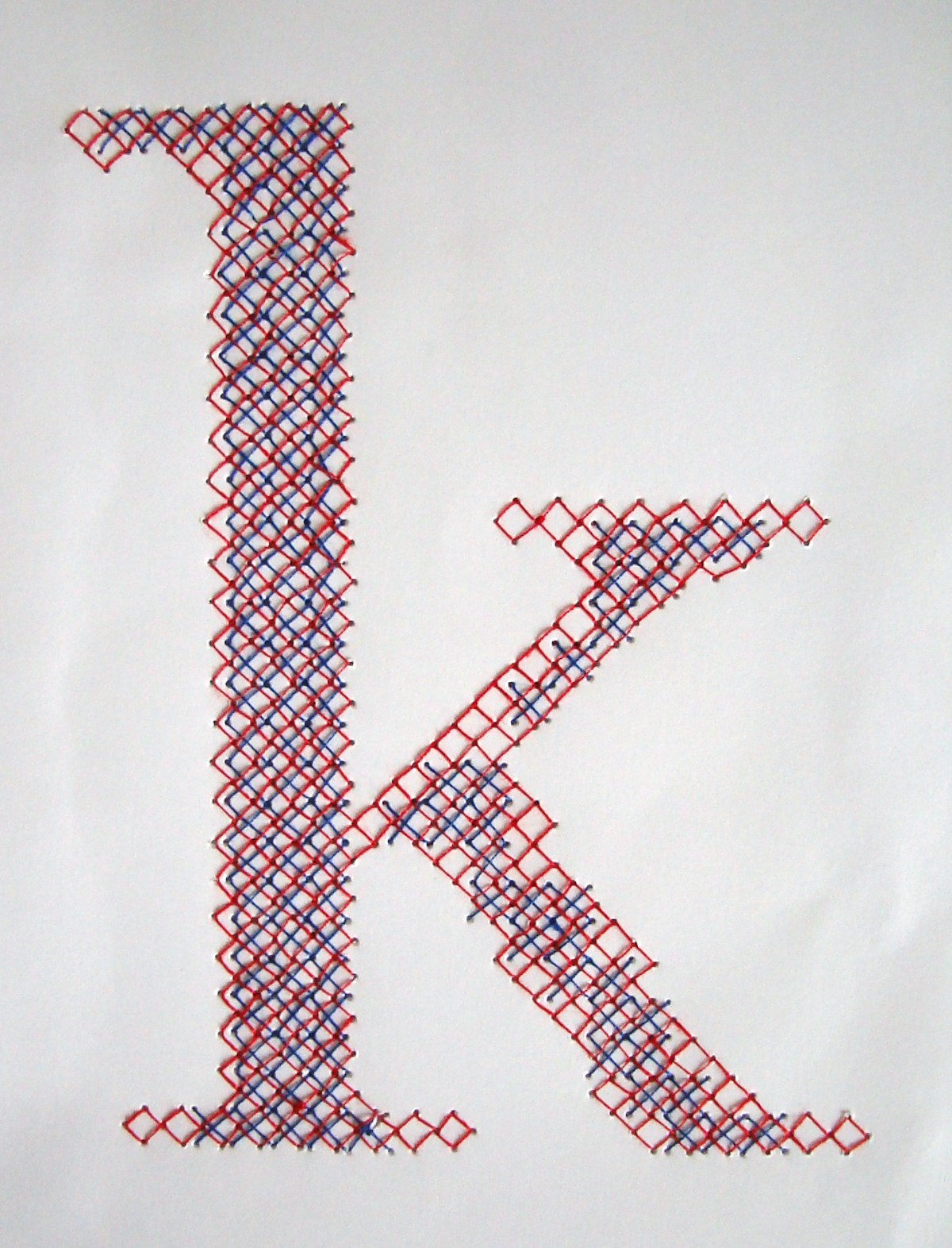 sewing stitching alphabet Georgia