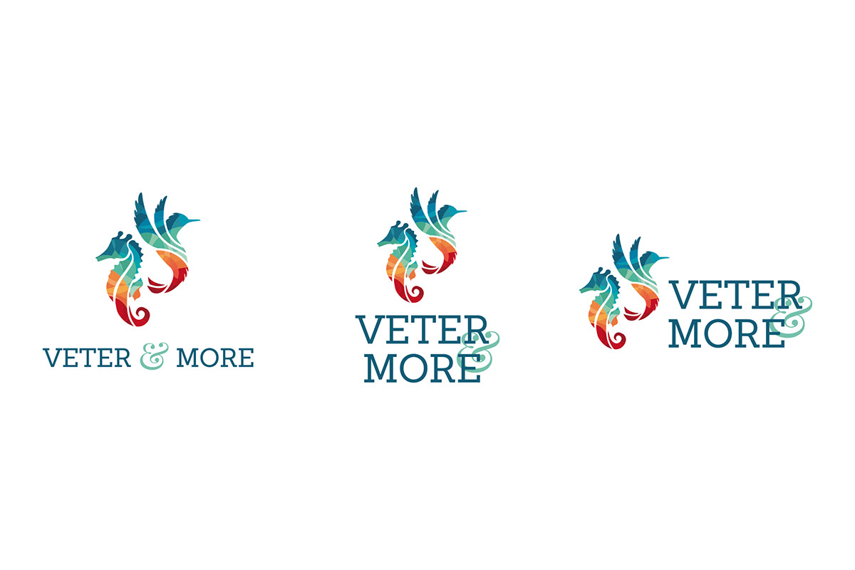 veter&more wind sea seahorse bird Clothing Yoga lifestyle logo