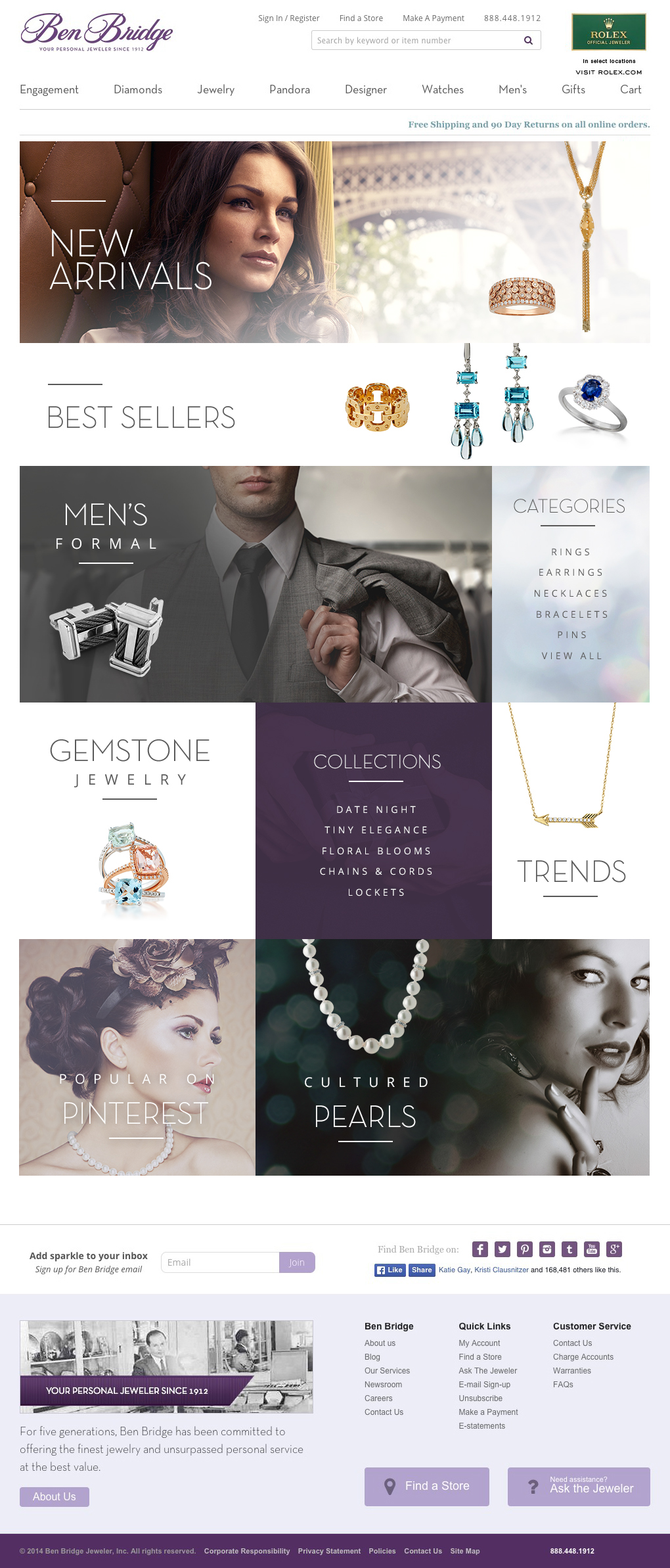 Adobe Portfolio Jeweler jewelery Website luxury modern high-end ux commerce diamonds