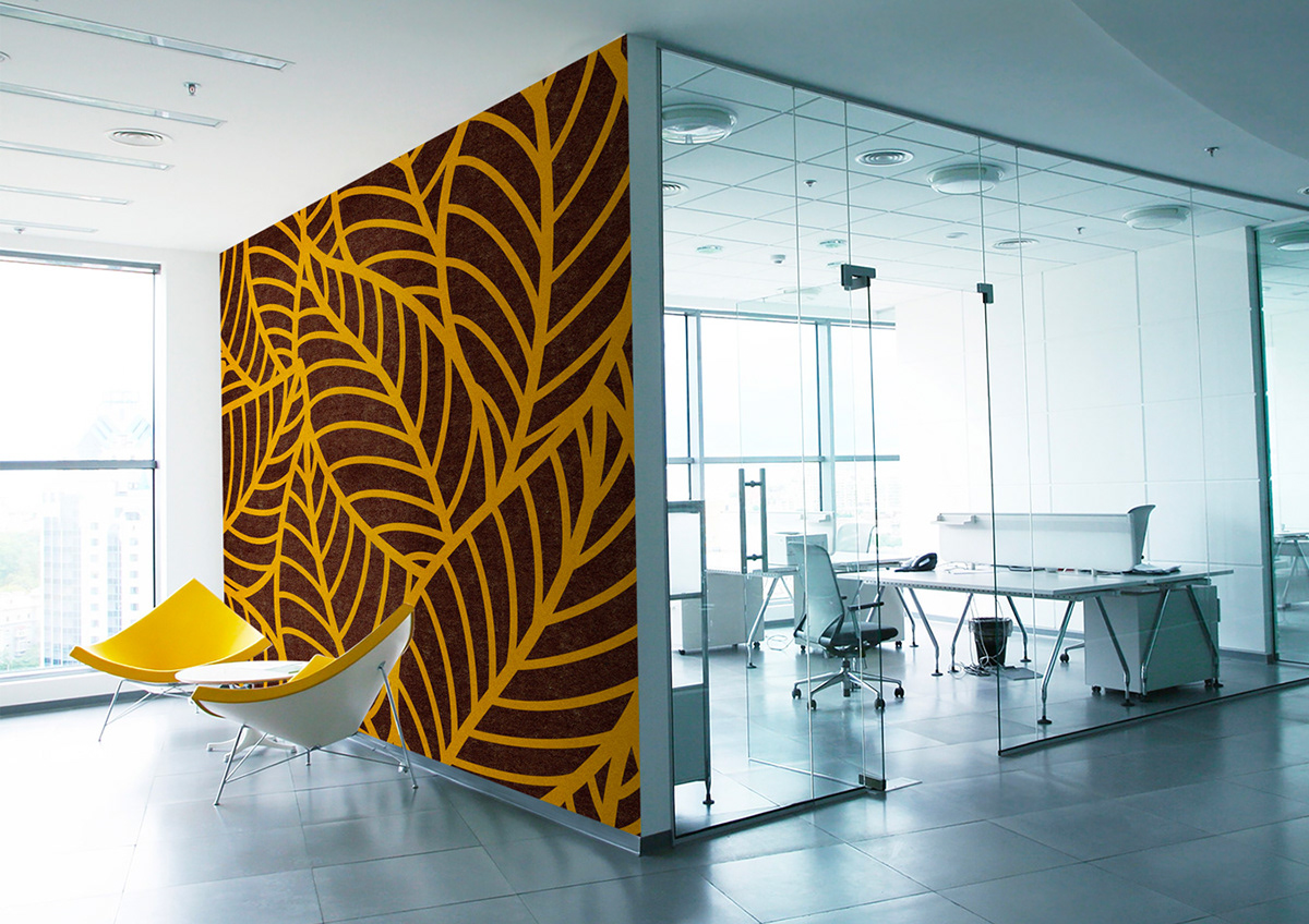 interior design  Mural Murals Office recycled art Sustainable sustainawall wall art wall design walls