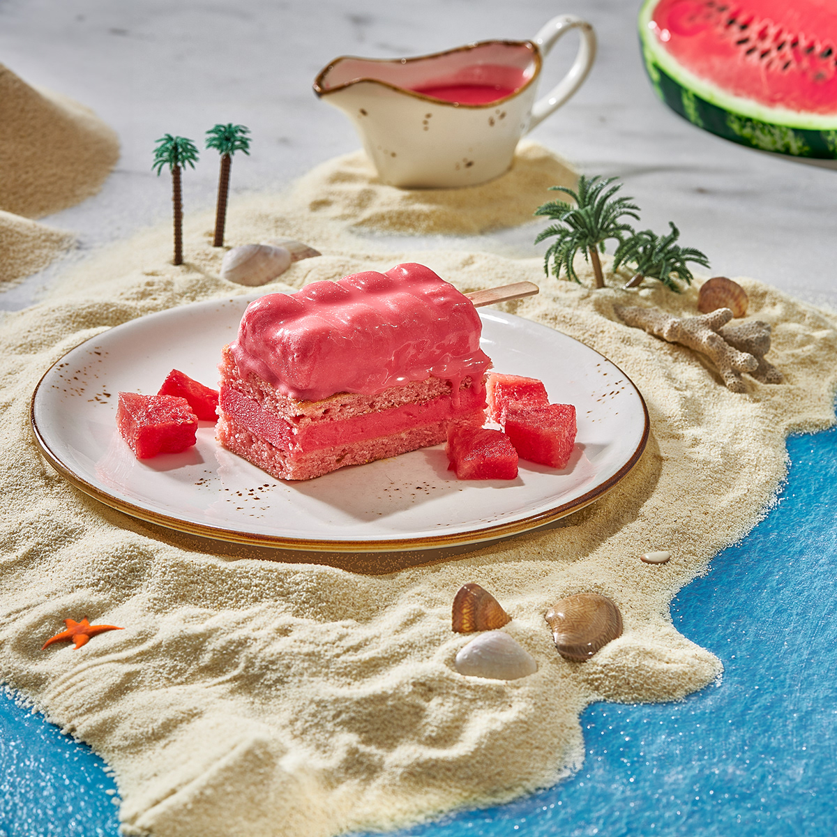food photography styling  photoshoot food styling art direction  campaign Advertising  summer beach sea