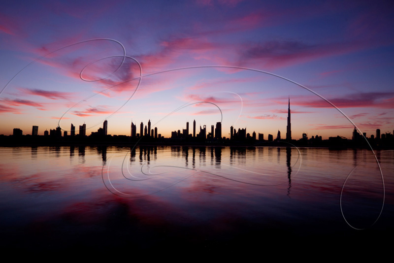 dubai jumeirah sheikh zayed panorama city scape Sunrise DAWN long exposure Canon 7D panoramic