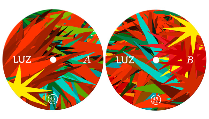 projetonave flora matos buguinha dub dub vinyl cover sleeve Independent light luz disc disco LP capa de disco Capa musica