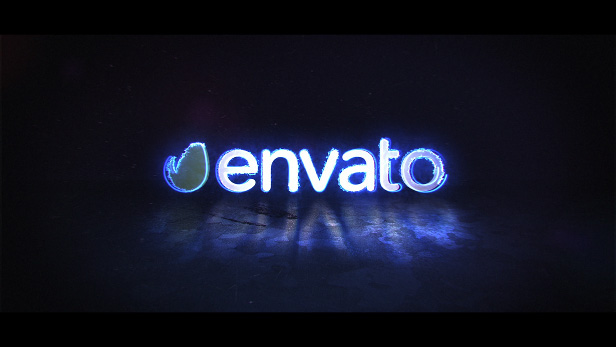 cinmatic epic reflection intro light logo opener reveal streak stroke