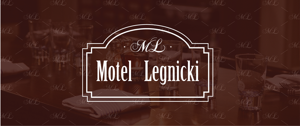 motel hotel restaurant menu brown