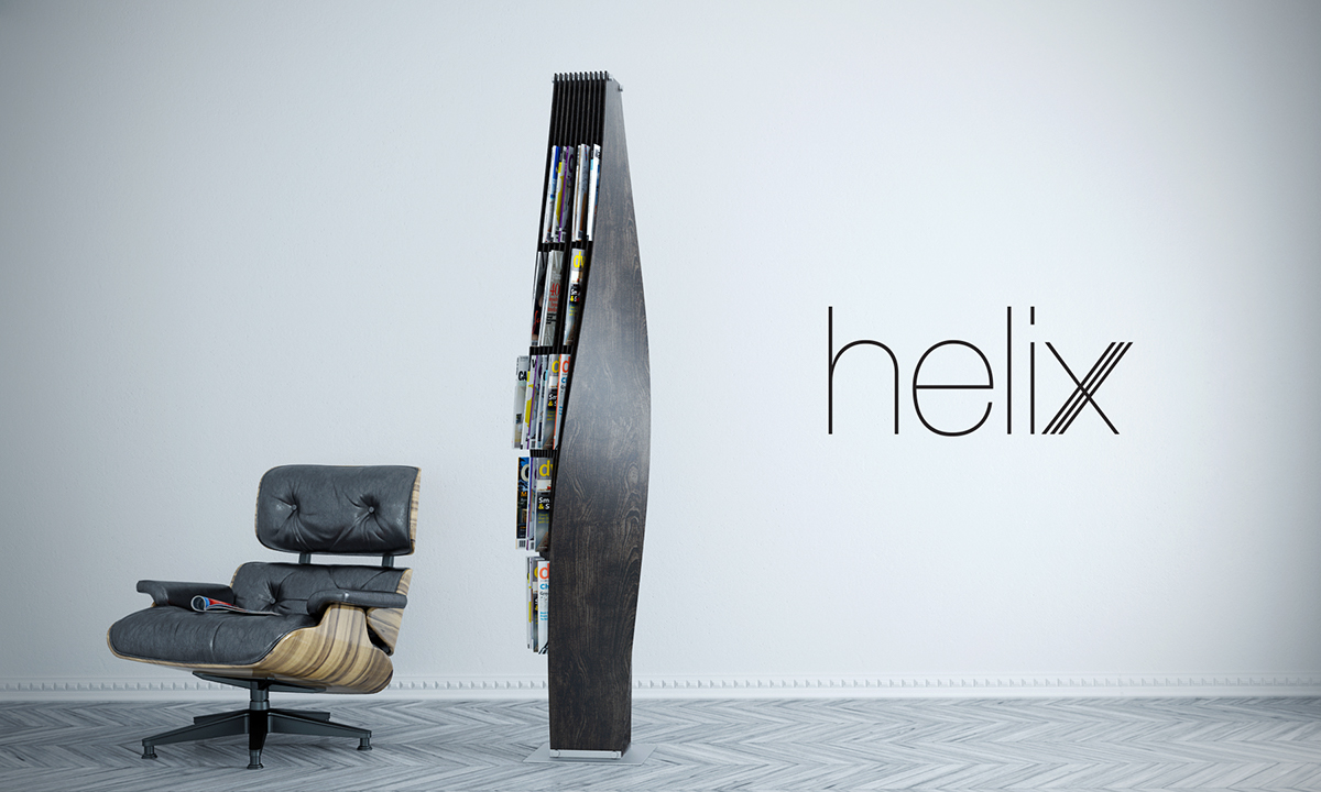 Helios helix furniture Interior Todorovic milos magazine rack