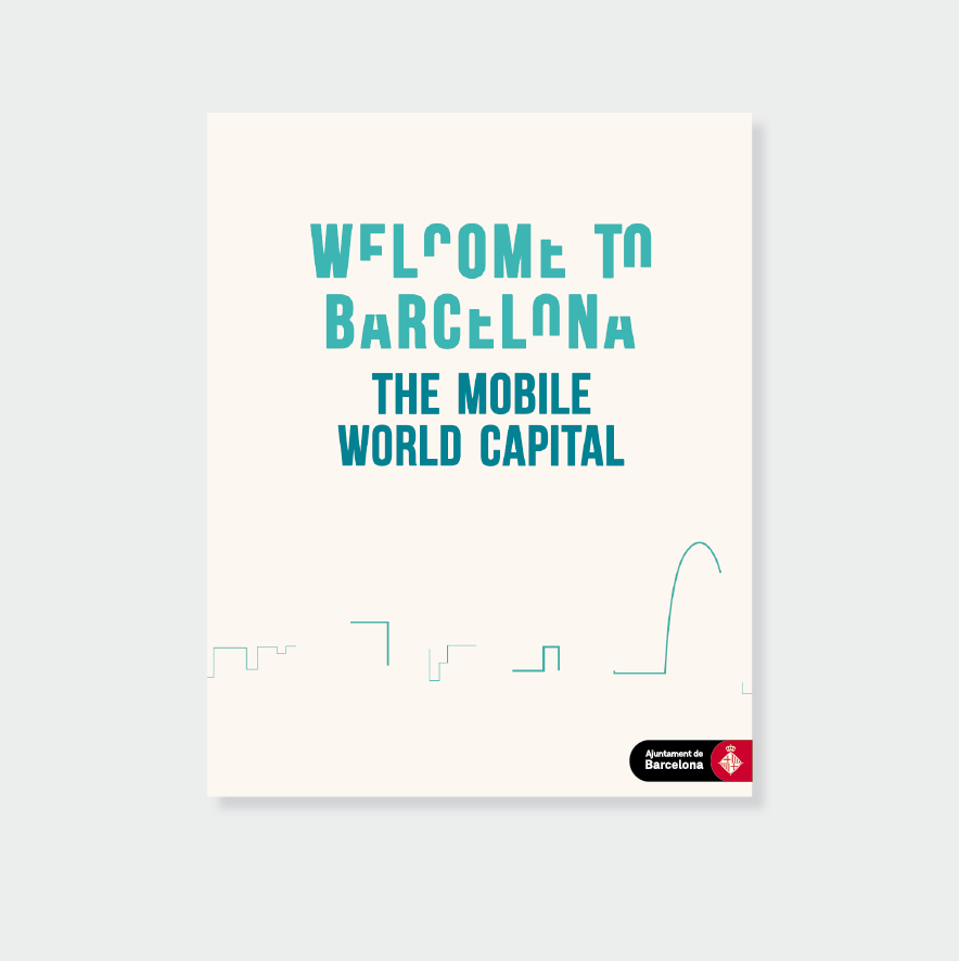 barcelona Ajuntament Packaging welcomepack copywrite app mobilecongress