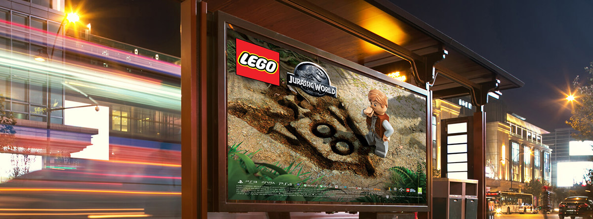 LEGO Jurassic World Warner Bros. fluid pos