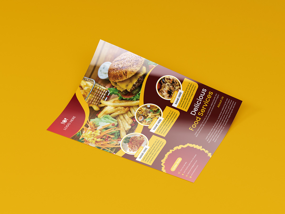 menu design flyer template Food  catering catering flyer Coffee coffee flyer coffee shop restaurant flyer