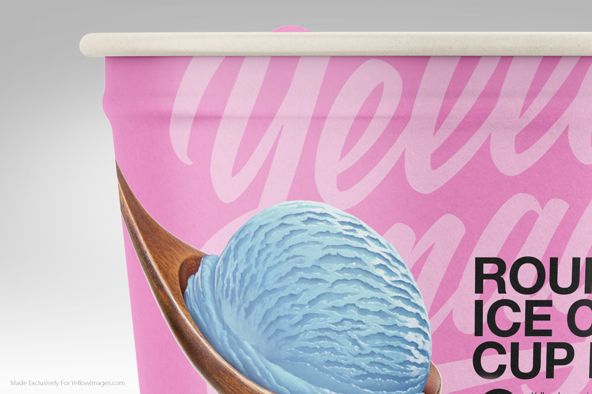 Download Paper Ice Cream Cup Psd Mockups On Behance Yellowimages Mockups