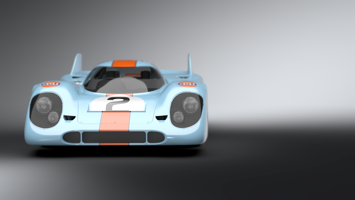 Porsche 917 k 3D Modelling 3D Porsche