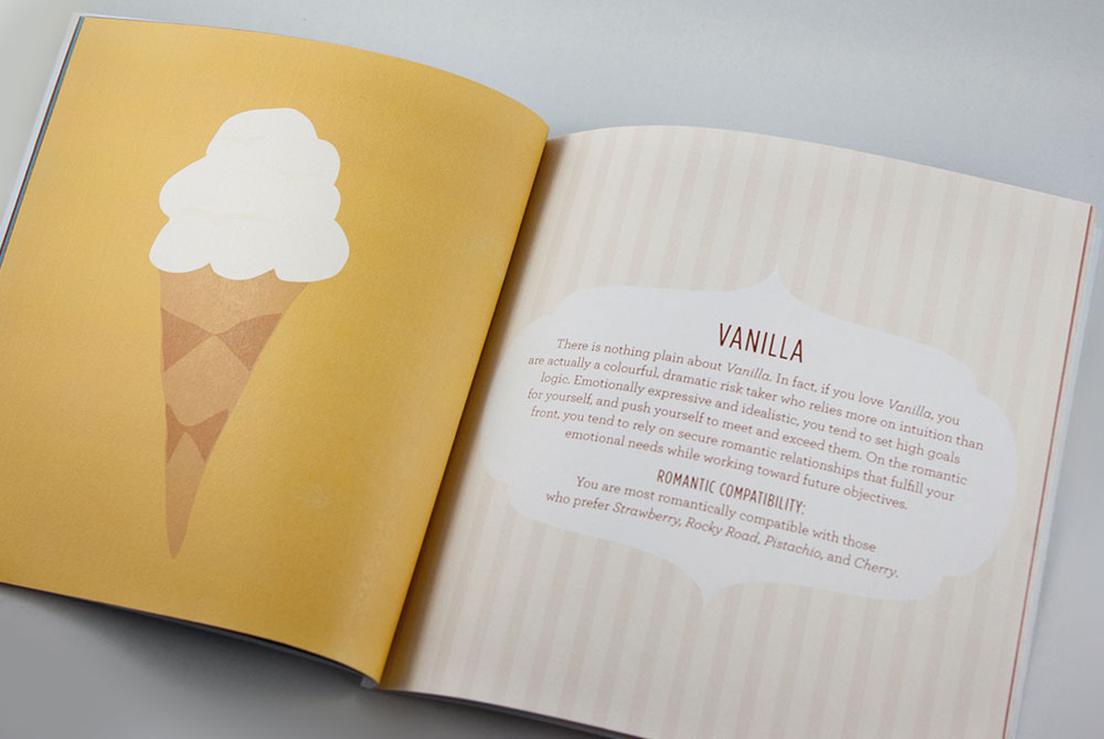 book design packaging design sleeve design handmade book ice cream