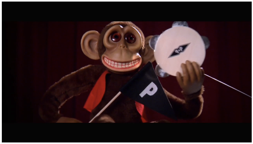 salao coboi Piñata monkey music video Paulo Praça ghost costumes