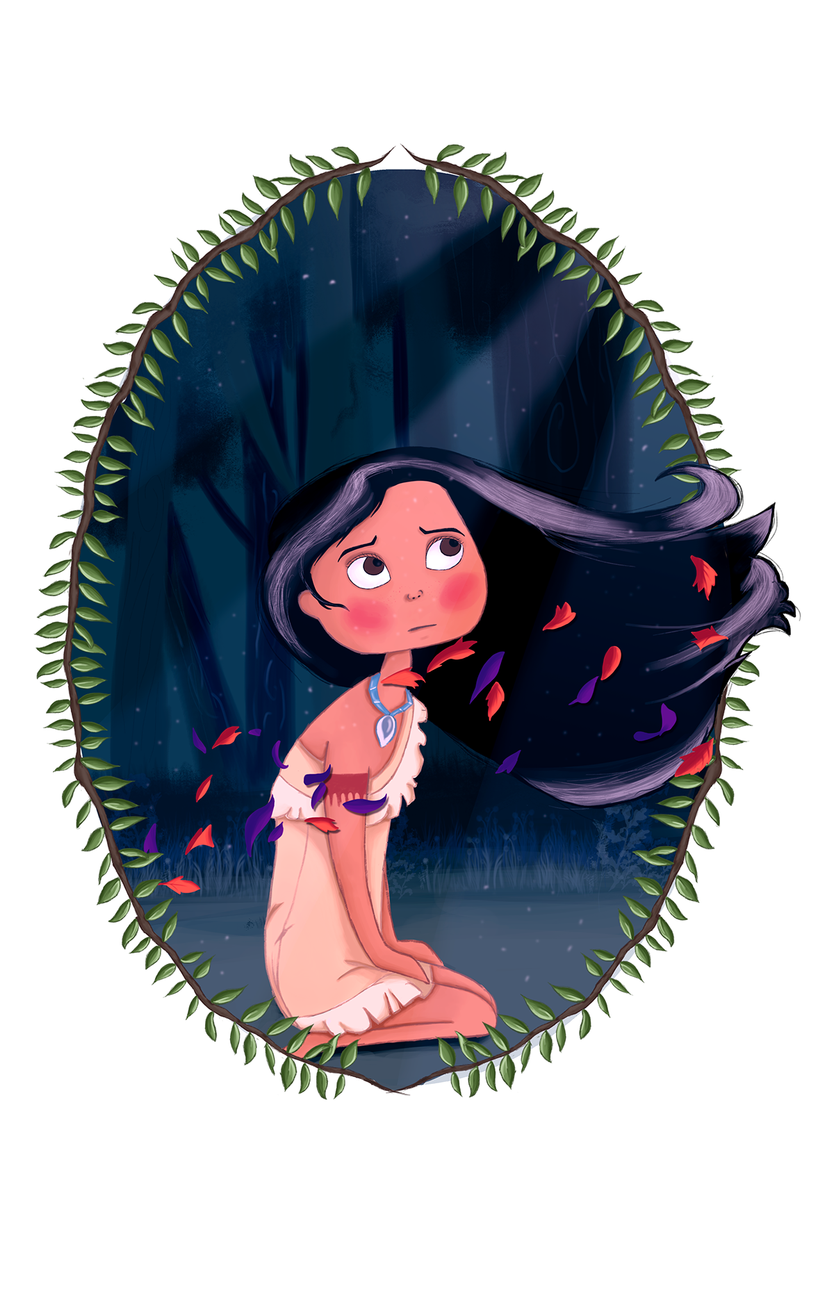 disney illustrations Princess cute cartoon color