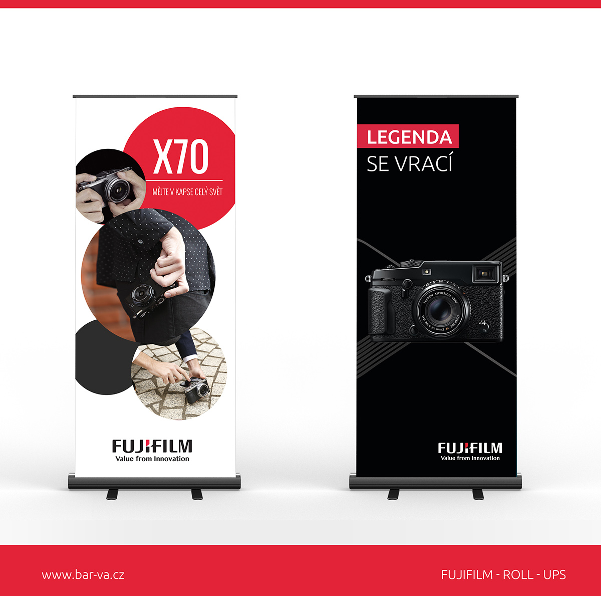 Roll-Up fujifilm X70 X-Pro2 design