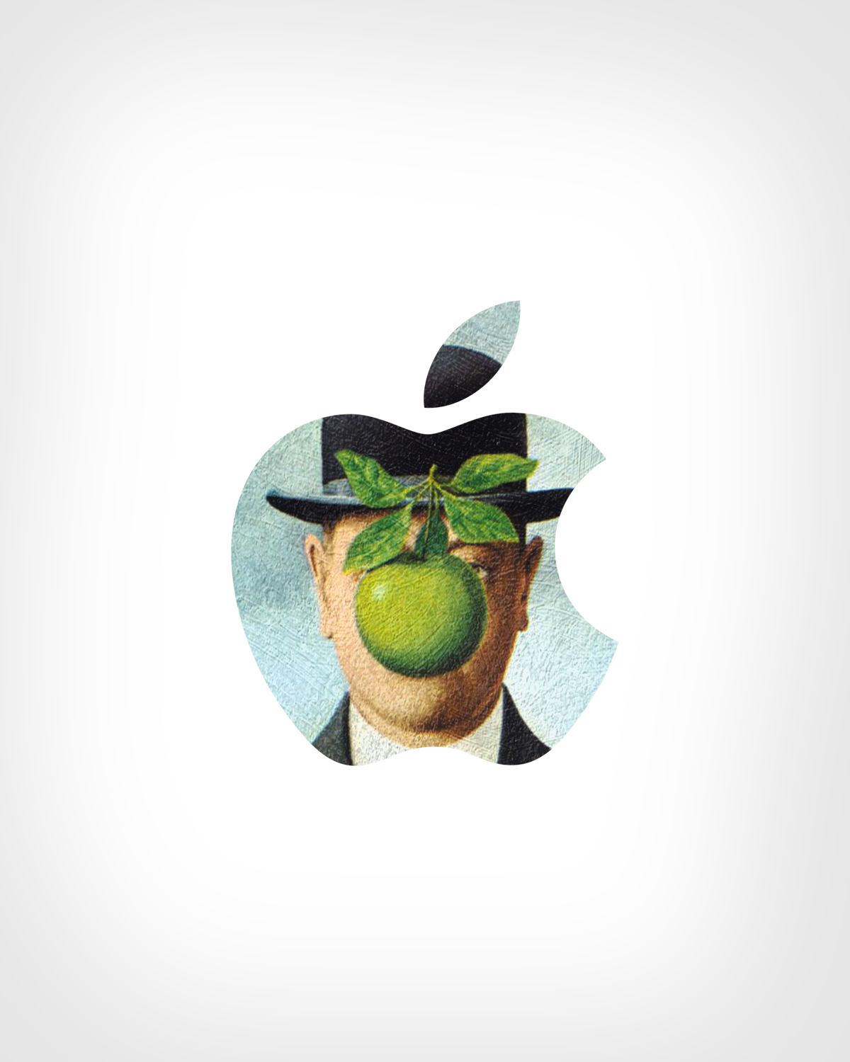 popart juxtaposition starbucks apple van gogh logo