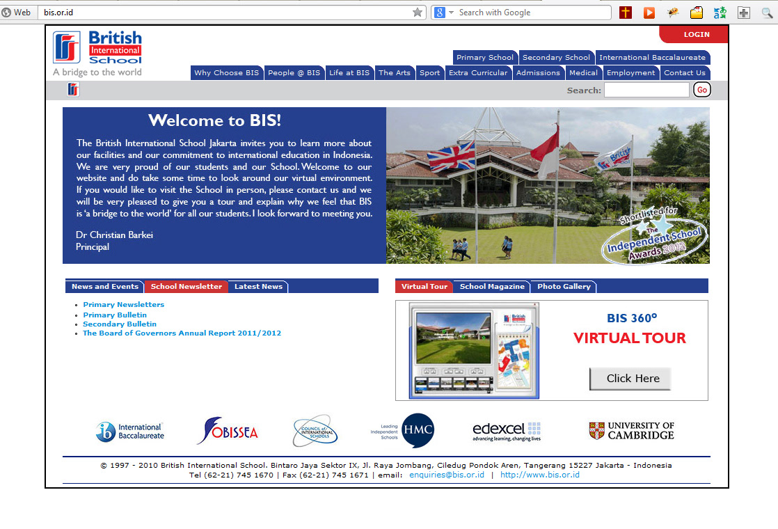 BIS web design