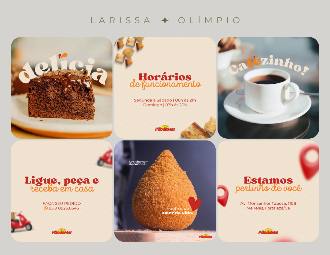 bakery design gráfico designer instagram marketing   Padaria PANIFICADORA post Social media post Socialmedia