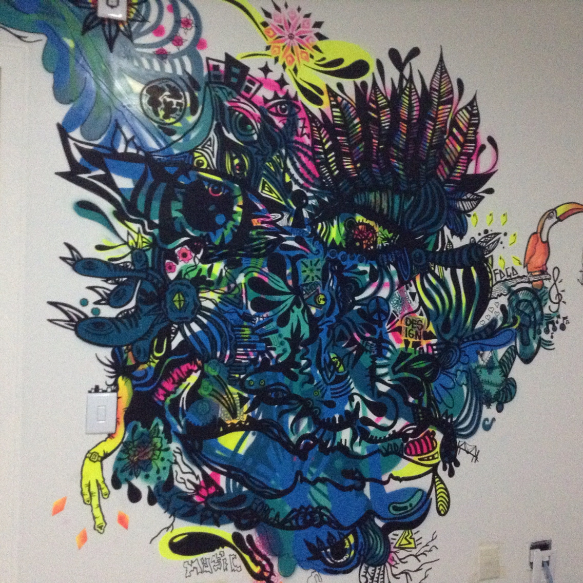art grafitti colours paint wall