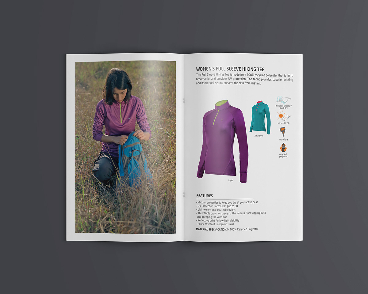 WIldcraft Spring Summer Catalogue Product Page Layout