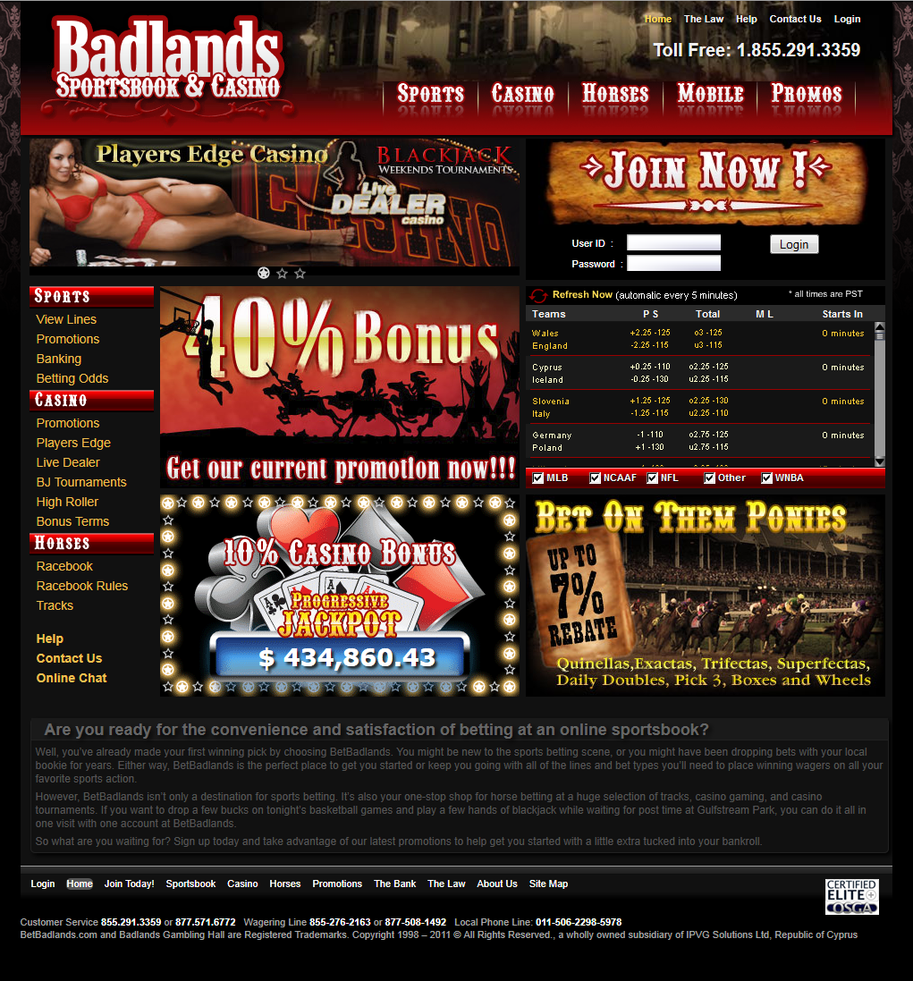 websites logo casino sportsbook cowboy western rancho wild west BetBadlands badlands