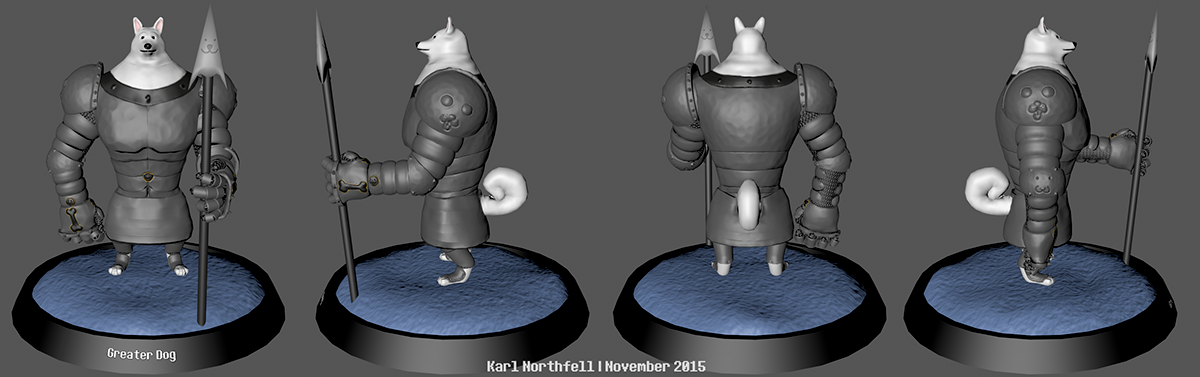 undertale Toby Fox greater dog greater dog Zbrush sketchfab