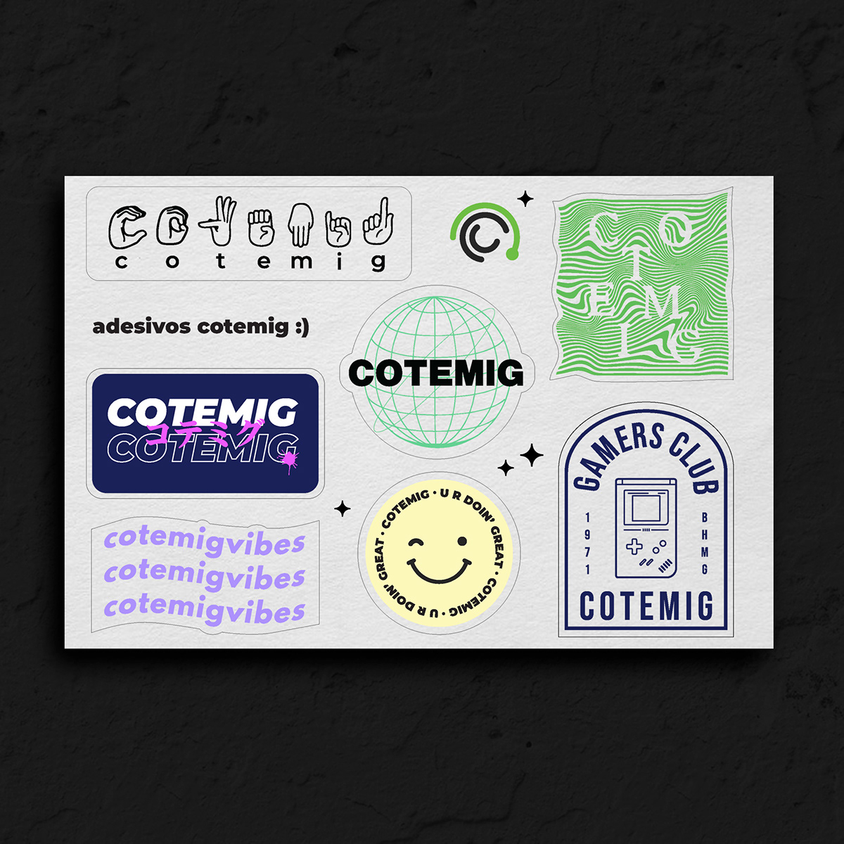 Adesivos brand college design graphic design  sticker stickers botton button