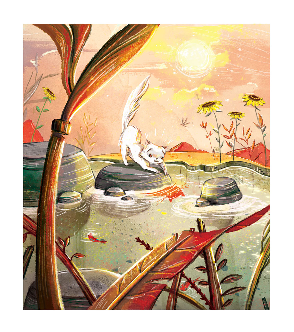 ILLUSTRATION  book TALES characters children's illustration digital painting animals children's book nemo editrice