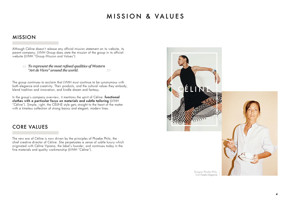 Celine Brand Analysis Celine brand luxury business LVMH identity marketing  