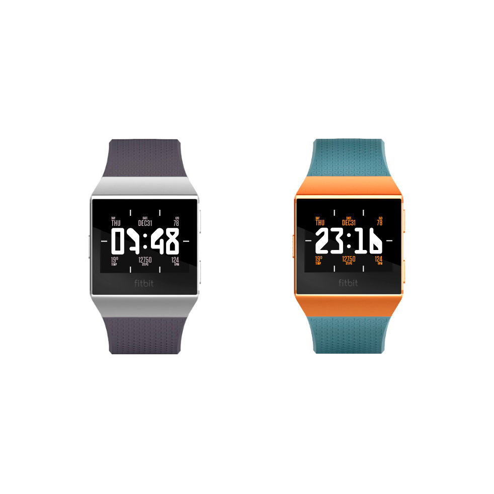 watchface clockface Fitbit Ionic typography   Typedifferent burodestruct fonts