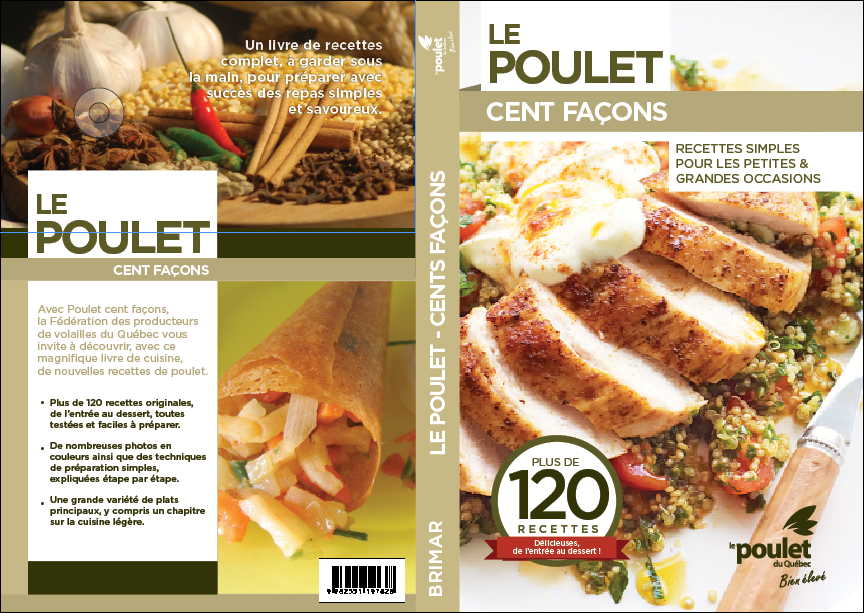Quebec chicken poulet le the recipes Recettes grandma book