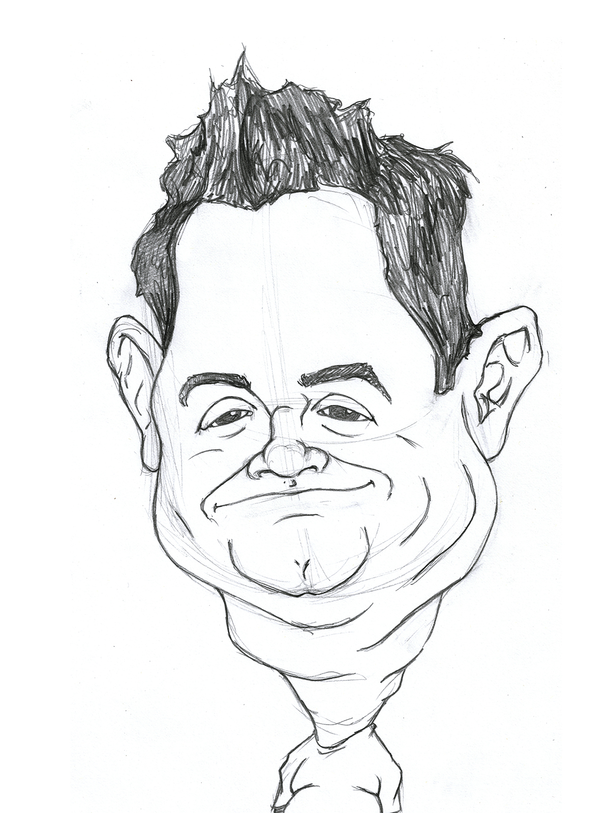 caricature   Celebrity funny portrait abstraction Exaggeration