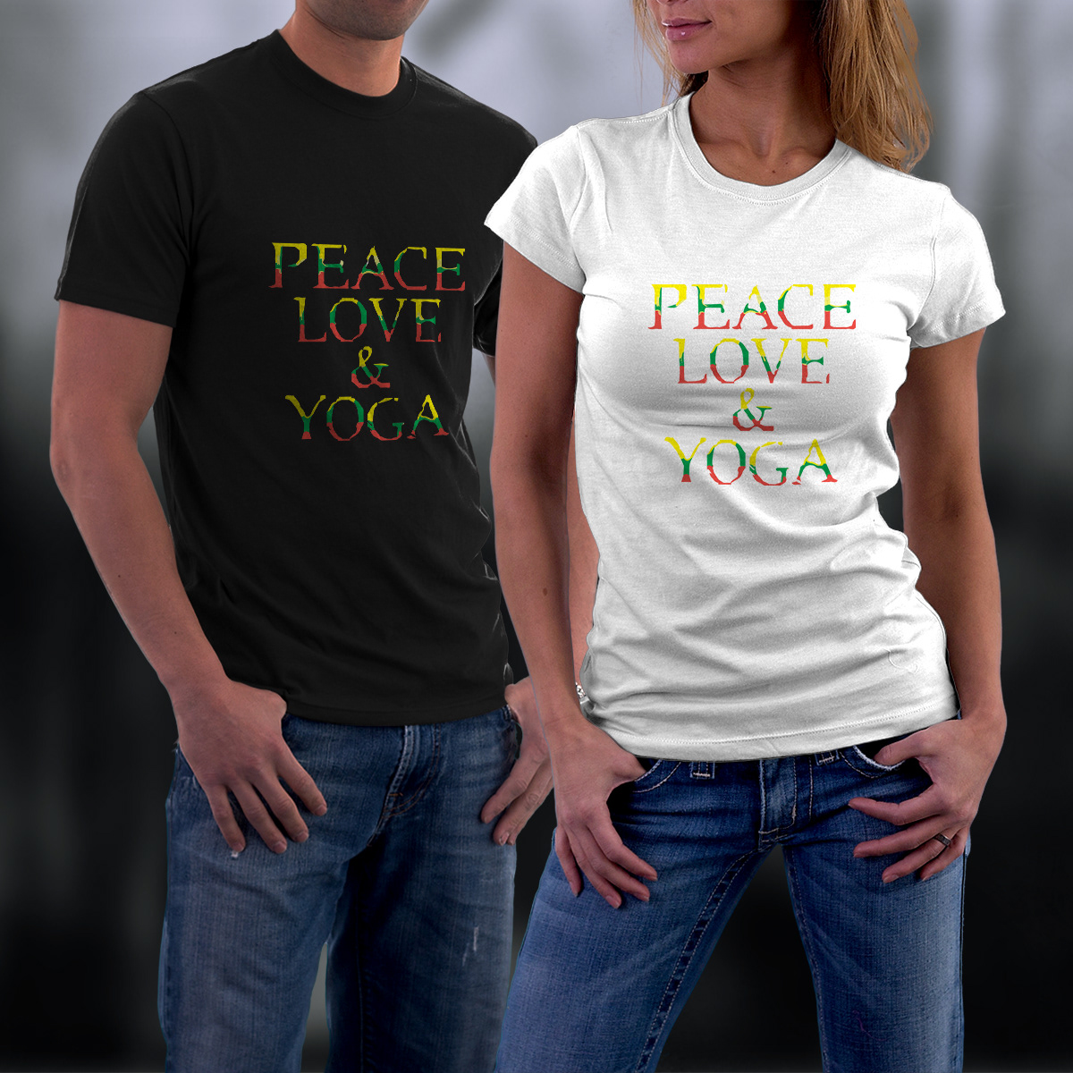 peace Love Yoga yoga shirts tee shirts maditatin Fashion  yogi spirituality Om