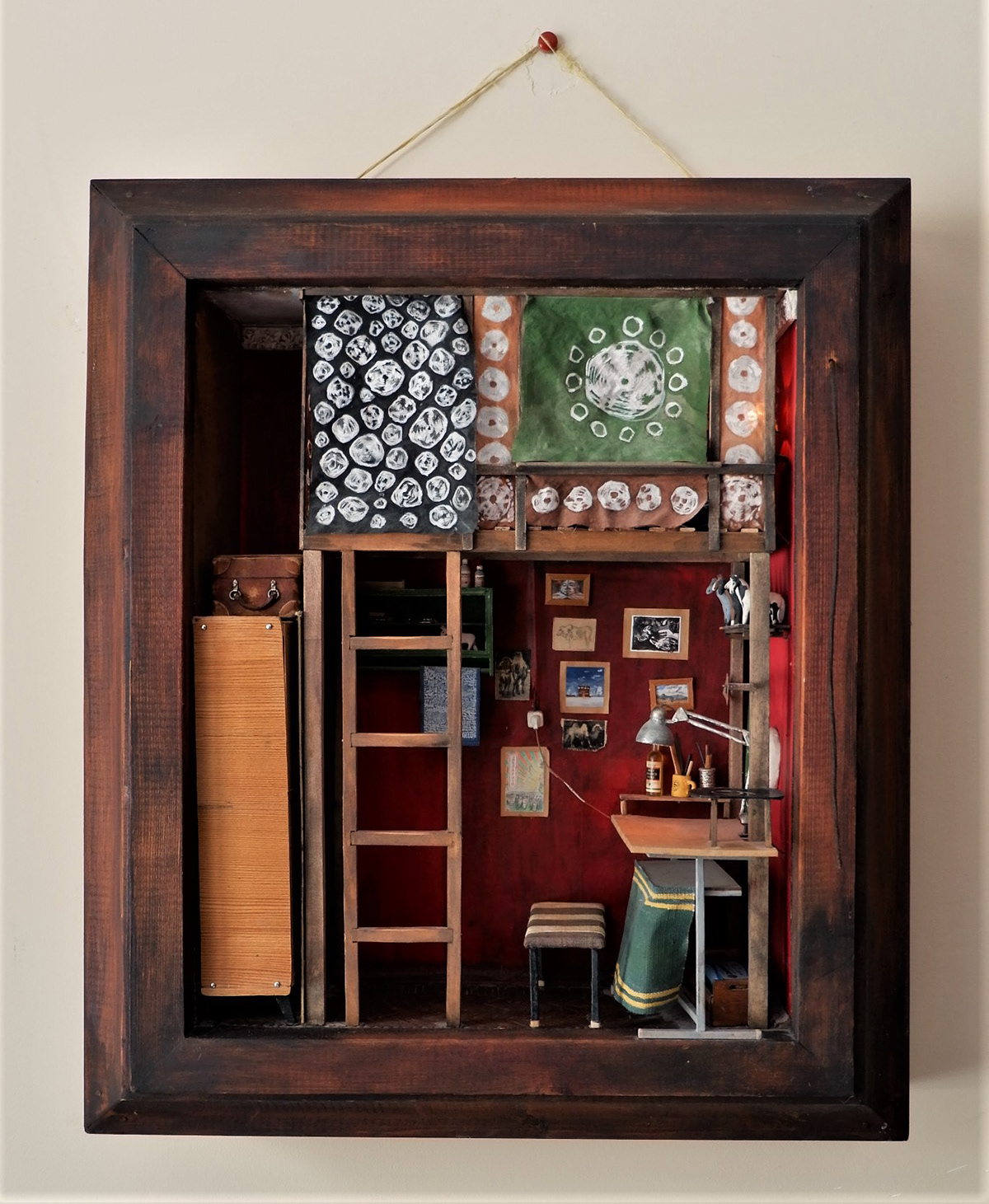 Alinalomenkova Diorama Memory Miniature miniatureart Modelmaking myroom room