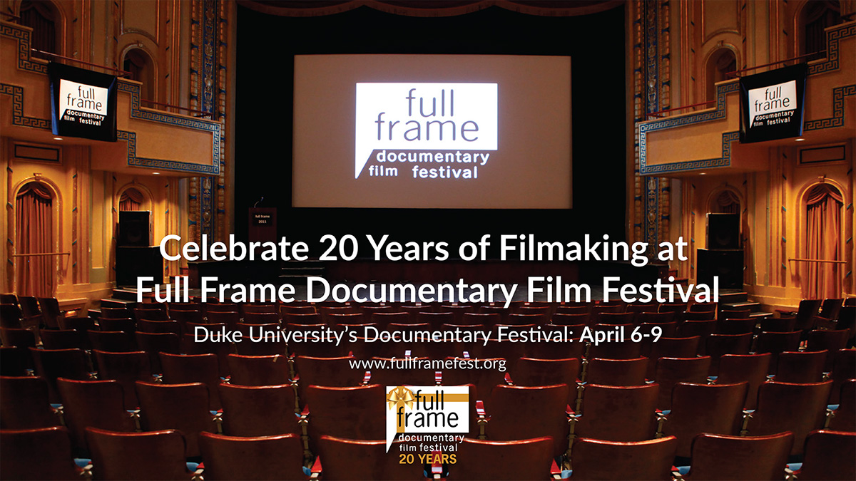 graphic design  branding  festival full frame durham Film Fesitval
