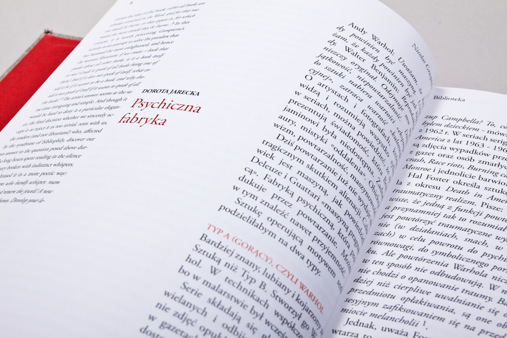 catalog publishing   poland Grospierre book design