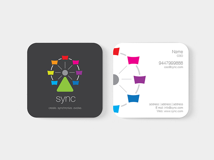 logo branding S logo sync logo media logo