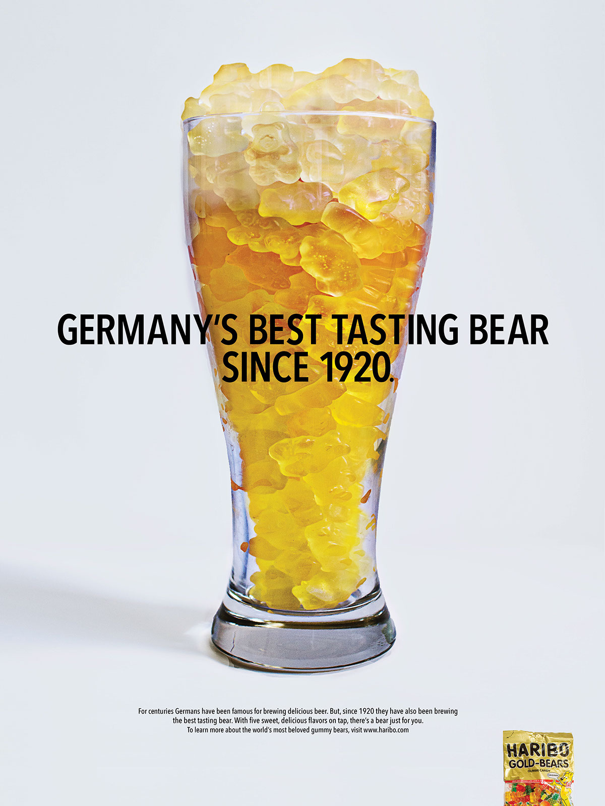 Adobe Portfolio haribo gummybears german beer germans gummy gold-bears Candy