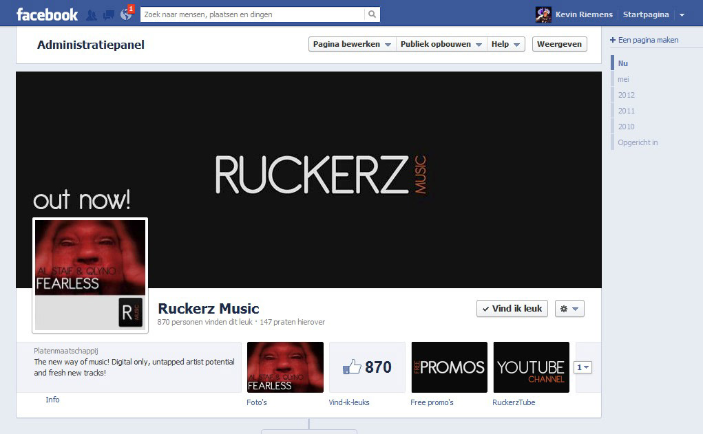 ruckerz Label house electro logo identity Custom Promotion social mailchimp landingpage