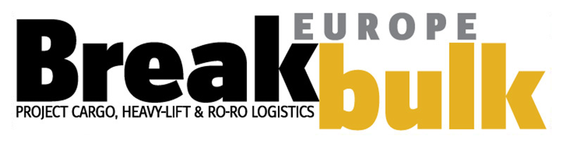 Sarjak Container Lines at breakbulk EUROPE. stall booth shipping Logistics design containers