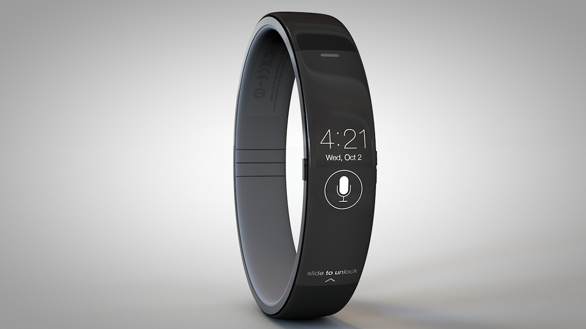 iwatch apple UI ios7 concept Wearable