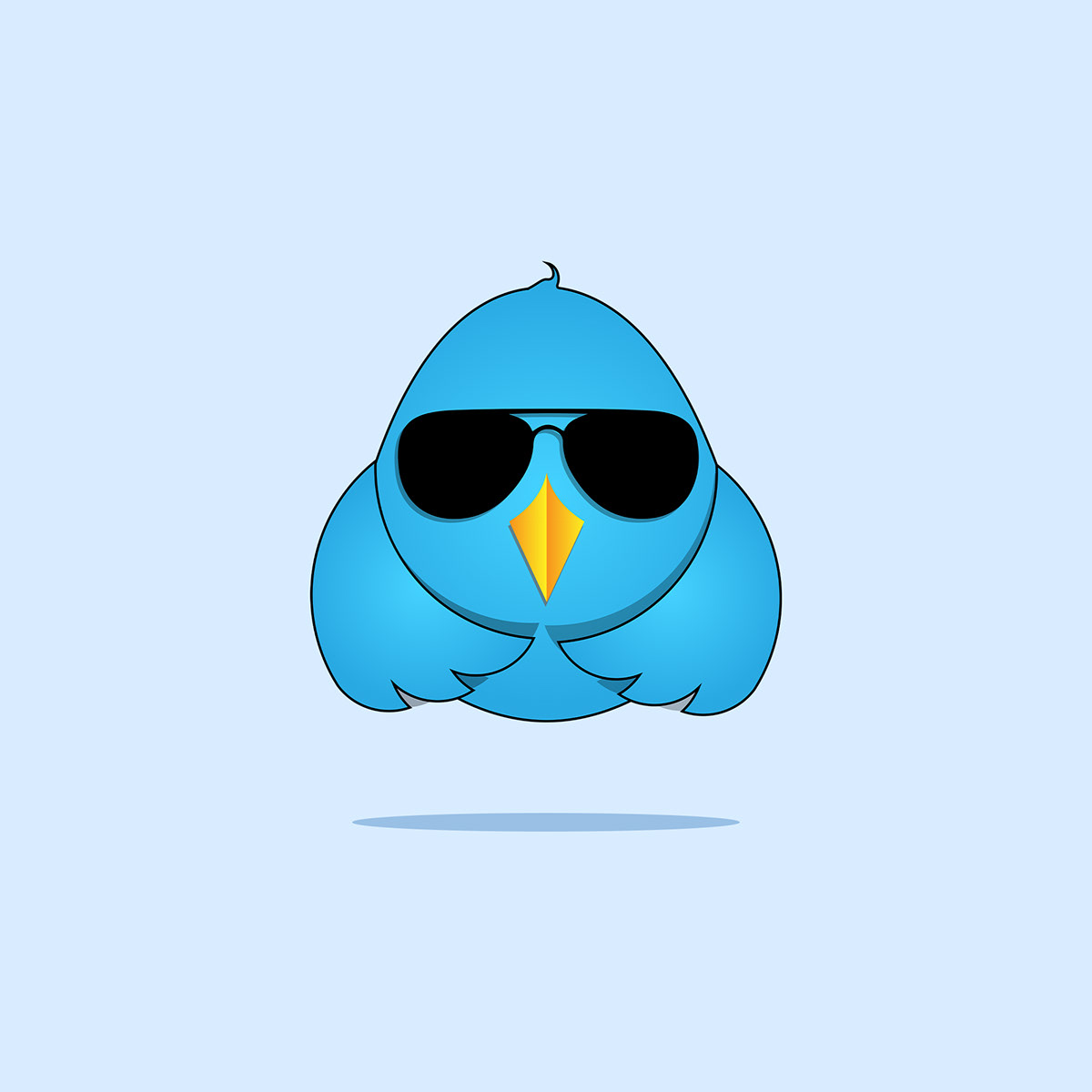 bird Blog brand ILLUSTRATION  logo media replies savage social twitter