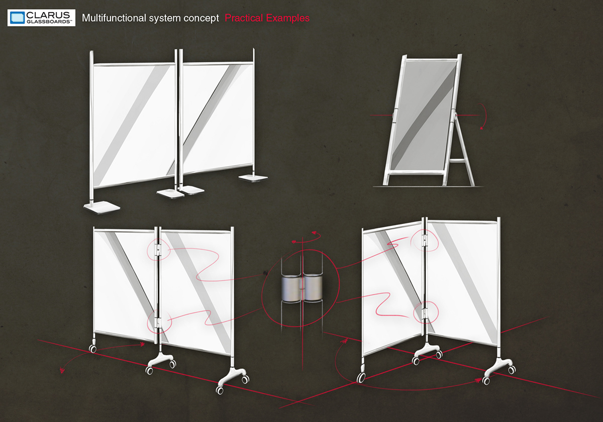 Glassboards  furniture glass concept