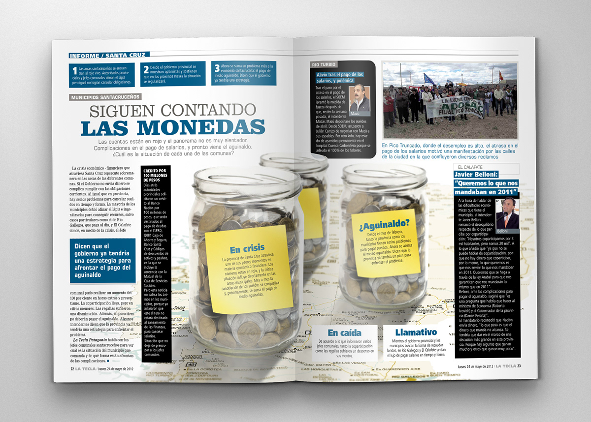 La Tecla Patagonia Diseño editorial