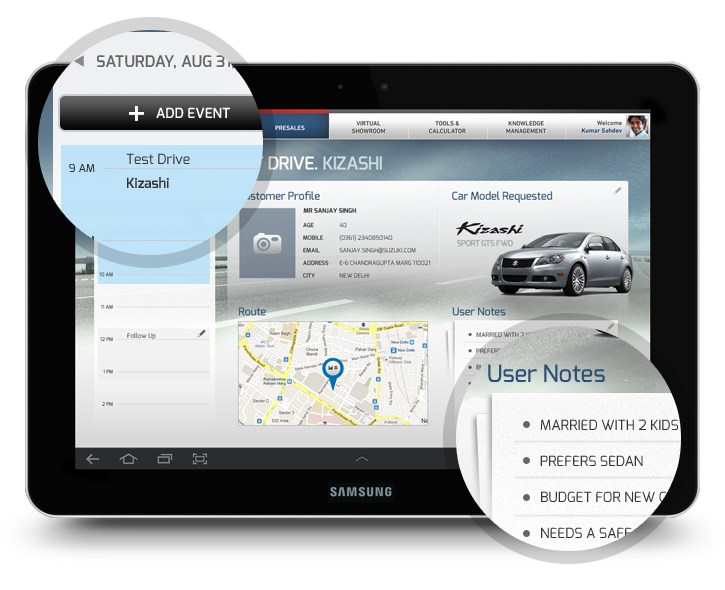 Suzuki iPad App Android App interface design car app user interface showroom grand vitara suzuki swift