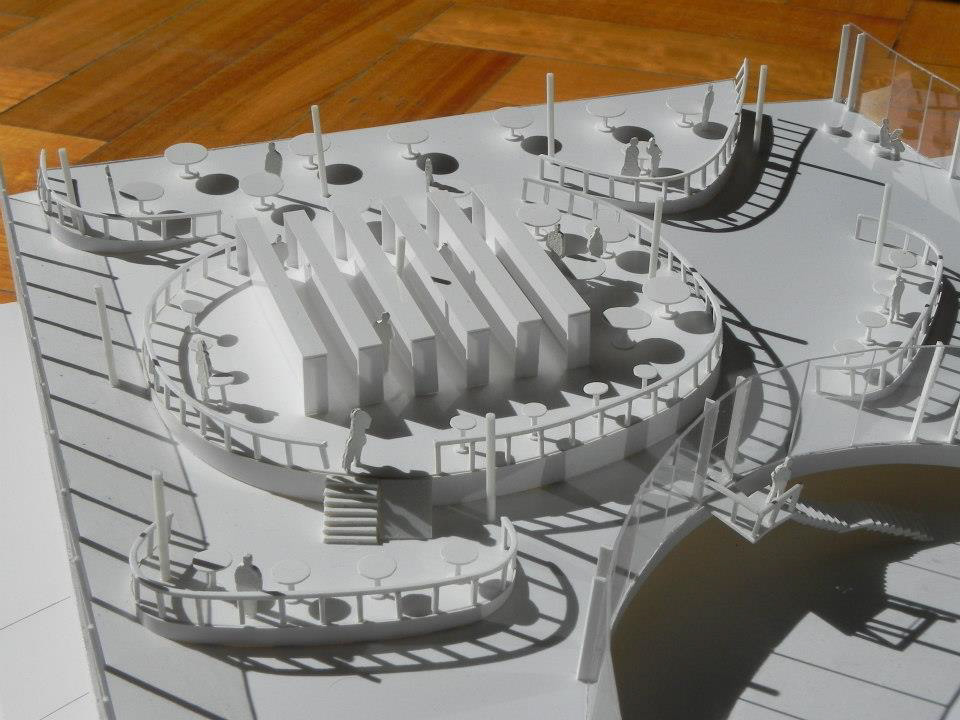 architecture model artwork research